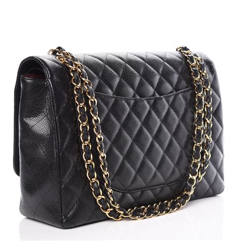 chanel black bag caviar|CHANEL Caviar Quilted Small Double Flap Black .